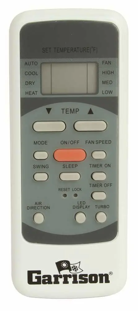 Garrison Remote Control Designed For Mini-Split Air Conditioning Systems 1