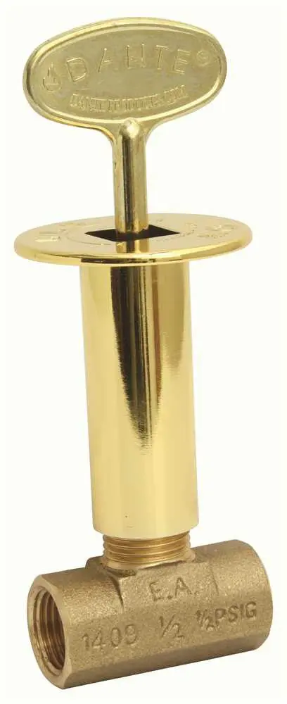 Gas Log Lighter Key Globe Valve For Lp And Natural Gas 1