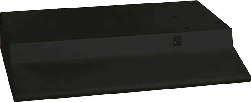 Ge 2-Speed Vented Range Hood In Black Finish 1