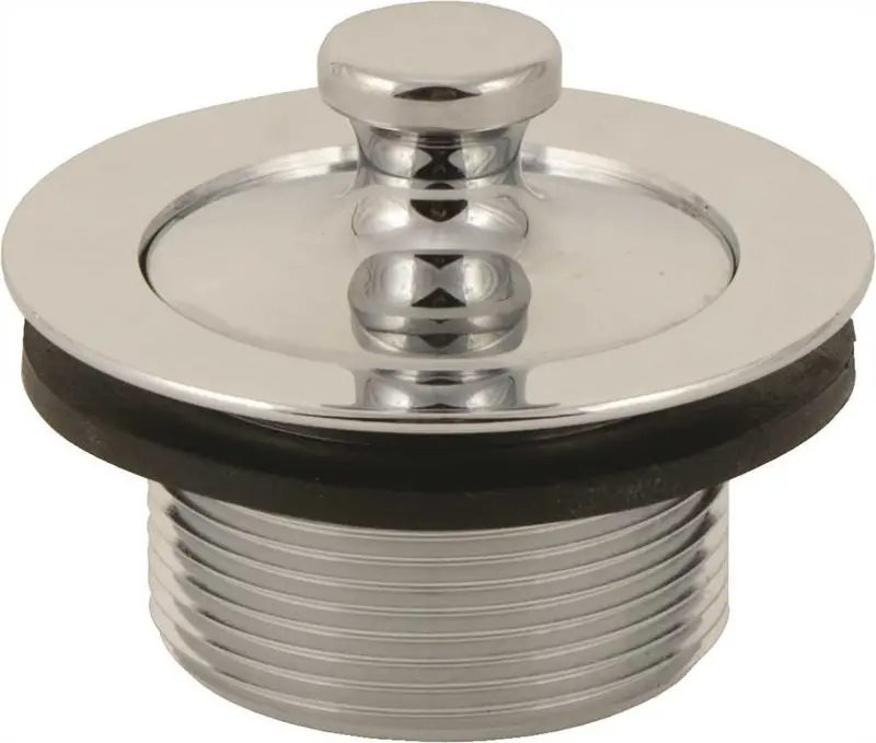Gerber® Lift-And-Turn Tub Stopper Assembly – 1-7/8", 11.5 Tpi, Polished Chrome 1