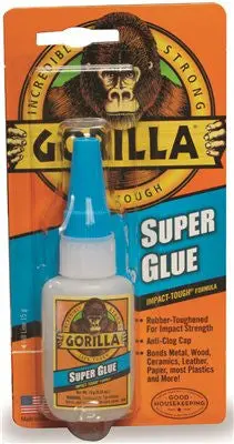 Gorilla Super Glue Gel – Fast-Bonding, 15G Precision Bottle 1