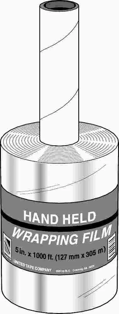 Handheld Stretch Wrap Film – 5 In × 1000 Ft, Industrial Grade 1