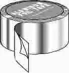 Heavy-Duty Aluminum Tape – 2" × 10 Yards, High-Temperature Rated 1