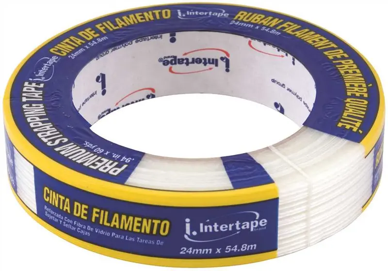 Heavy-Duty Strapping Tape – 1 In × 60 Yd, Tensile Strength Reinforced 1
