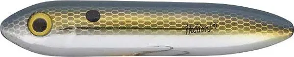 Heddon Super Spook Jr. Topwater Lure – 3.5 Inches, Foxy Mom Color 1
