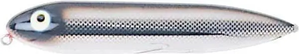Heddon Zara Spook Pup Topwater Lure – 1.4-Inch, Black Shiner Finish 1