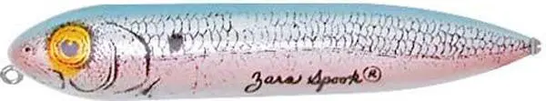 Heddon Zara Spook Pup Topwater Lure – 1–4 Inch, Blue Shad 1
