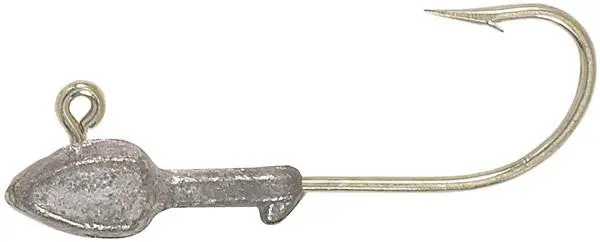 H&H Double-Eye Jig Head – 1–2 Oz, Unpainted Finish, 10-Pack 1