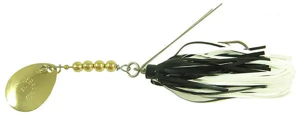 Hildebrand Snagless Sally Soft Plastic Bait – 1.2" Gold/Black/White 1
