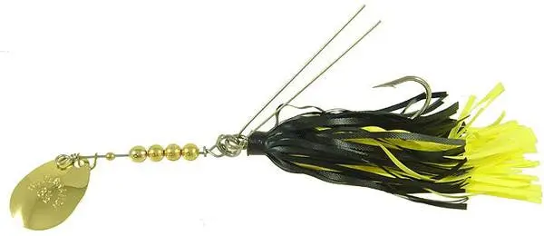 Hildebrand Snagless Sally Soft Plastic Bait – 1.2" Gold/Black/Yellow 1