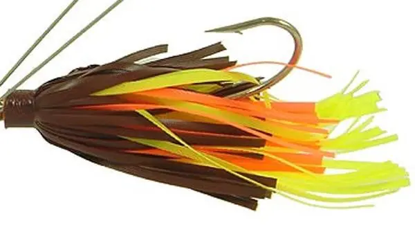 Hildebrand Snagless Sally Soft Plastic Bait – 1.2" Gold/Crawfish Color 1