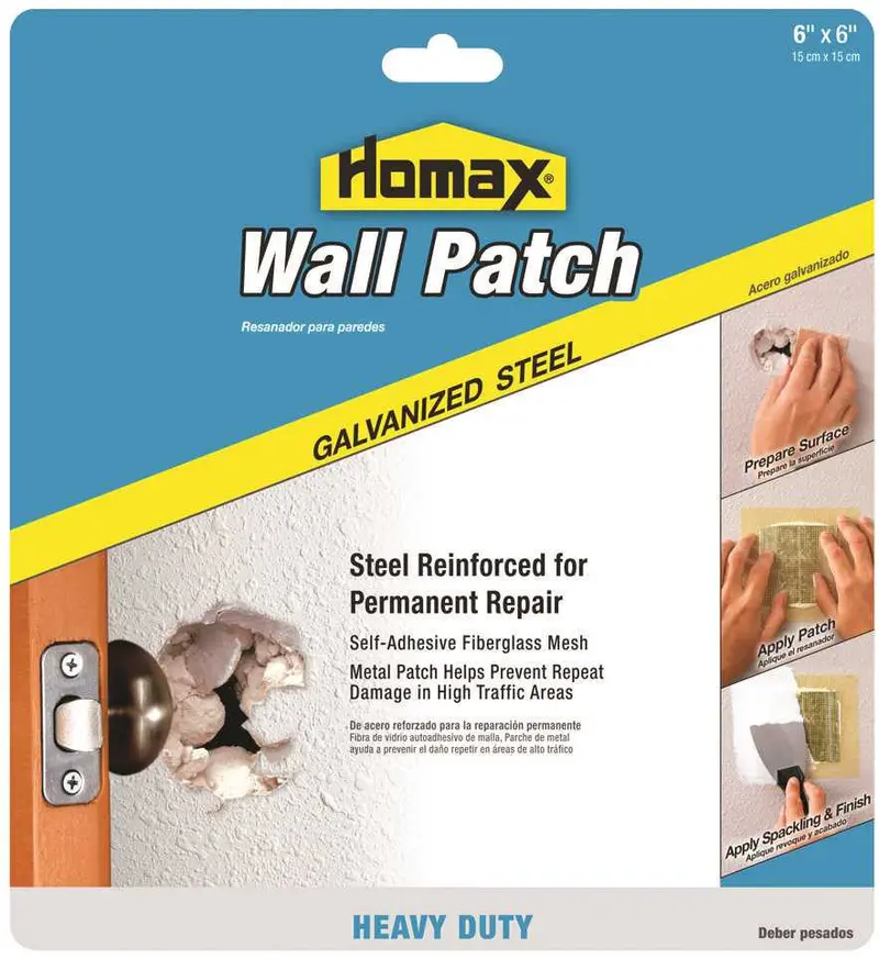 Homax Self-Adhesive Wall Patch – 6 In. X 6 In. 1
