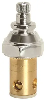 Hot-Side Faucet Repair Stem And Barrel For T&S & Premier Fixtures, Lead-Free 1