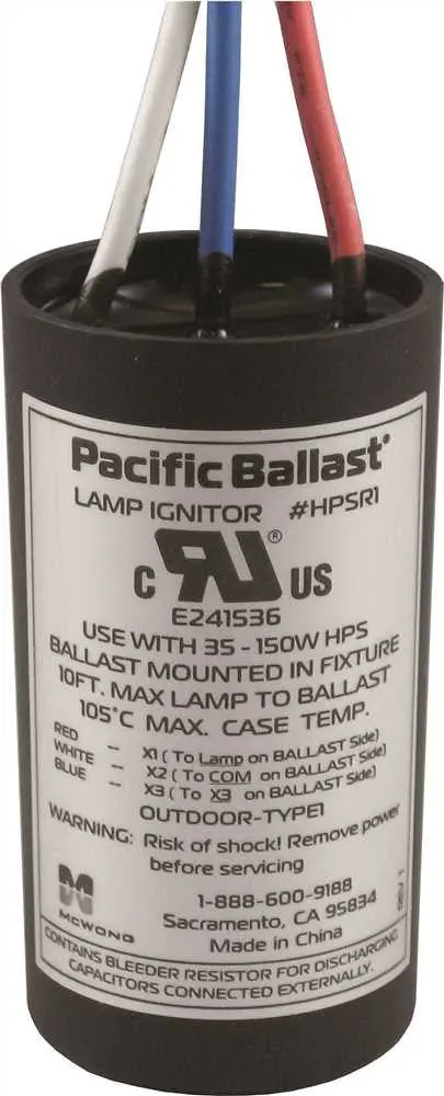 Hps Lamp Starter For 35W–150W High-Pressure Sodium Systems 1