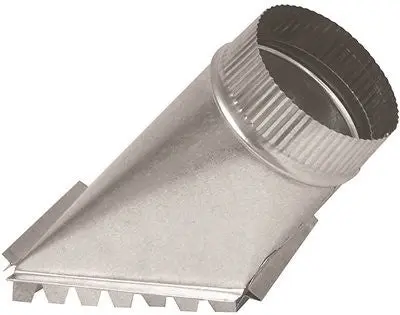 Imperial 45° Galvanized Duct Take-Off Fitting – 30-Gauge, 5" Diameter 1