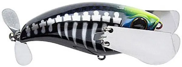 Jackal Pompadour Jr. Soft Plastic Bait – 2.6-Inch, Black Bone Color 1