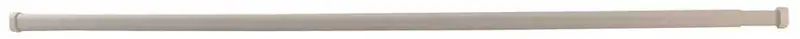 Levolor Oval Spring-Tension Rod – 48 To 86 Inches 1