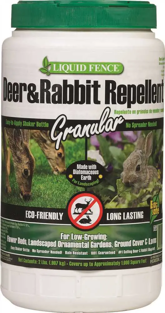 Liquid Fence® Deer & Rabbit Repellent Granules – 2 Lb Bag 1