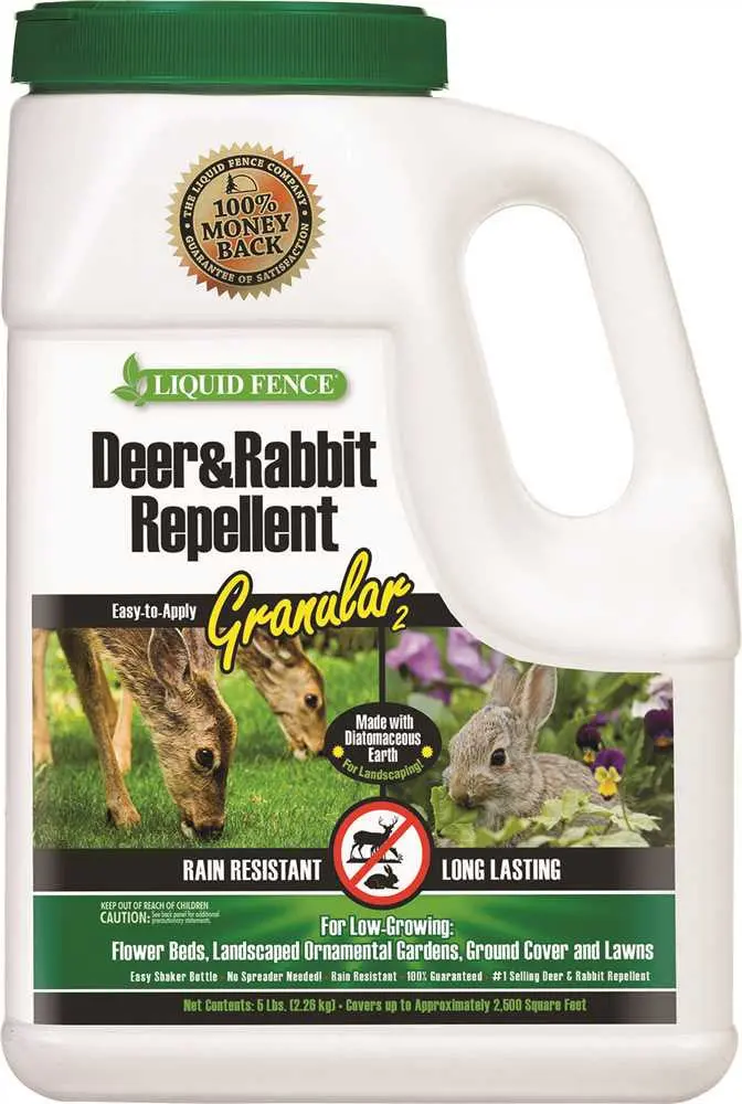 Liquid Fence® Deer & Rabbit Repellent Granules – 5 Lb Bag 1