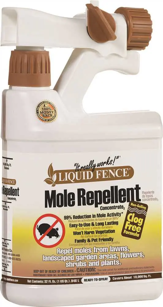 Liquid Fence® Mole Repellent – Ready-To-Use Spray, 32 Oz 1