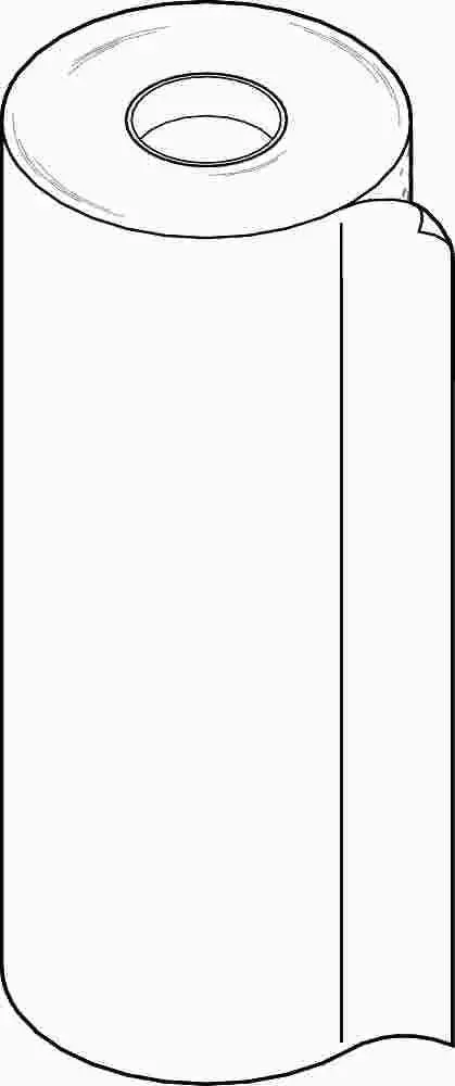 Masking Paper Roll – 12" Width X 180 Feet, Lightweight Crepe Paper 1