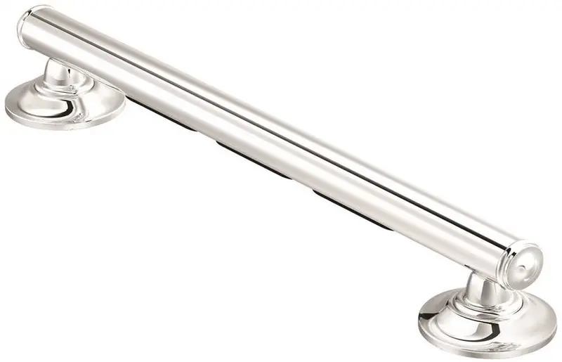 Moen Home Care Chrome Grab Bar — 16" Ada-Compliant Support Rail 1
