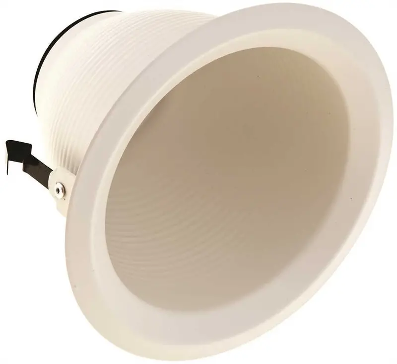 Monument 5-Inch Airtight Baffle Trim For Recessed Lighting – White Br30/Par30 (6.5" X 3.875") 1