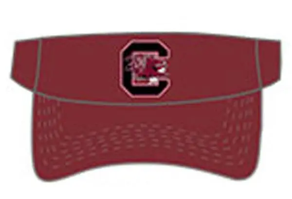 Nashville Champion Solid Visor Hat – Garnet Sport Car Colorway 1