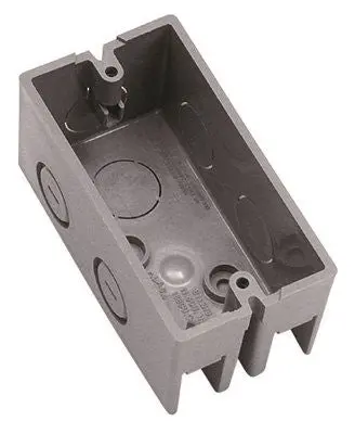 Nonmetallic 1-Gang Handy Box – 12 Cubic Inches 1