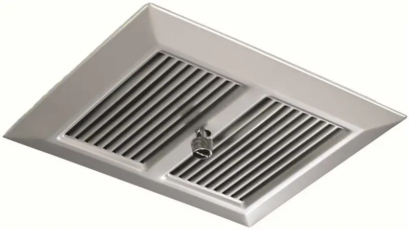 Nutone Metal Exhaust Fan Grille — 8-9/16" X 10-7/16" 1