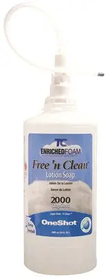 One Shot Enriched Foam Soap – Fragrance-Free, 1600 Ml Refill Bottle 1
