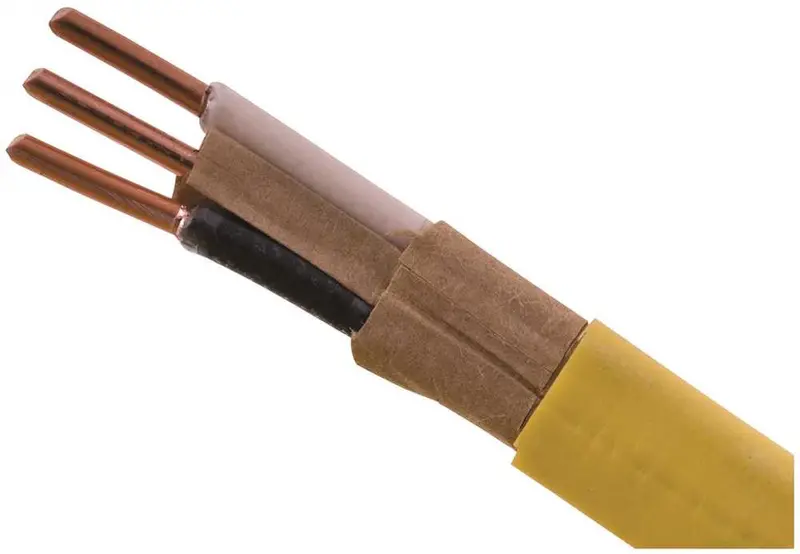 Plastic-Jacketed Nm-B Electrical Cable – 12/2 Awg, 25 Feet 1