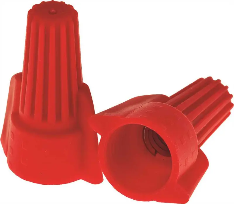 Preferred Industries™ Red Wing-Type Wire Connectors – 100 Per Box 1