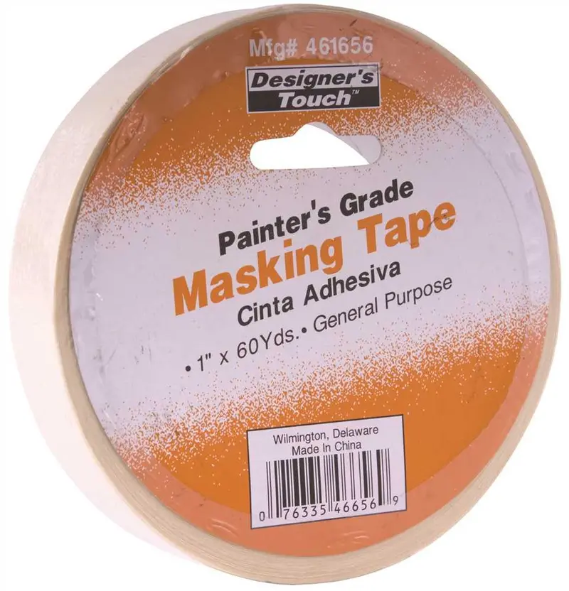 Premium Painter’S Masking Tape – 1 In × 60 Yd, Clean Removal 1