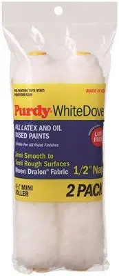 Purdy 6.5-Inch X 0.5-Inch Roller Cover Set (2-Pack) 1