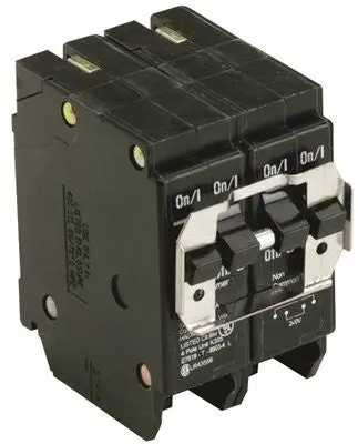 Quad-Pole Circuit Breaker – Dual 30A Double-Pole, Common Trip 1