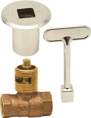 Quarter-Turn Log Lighter Valve – 1/2 Inch Fip, Lp/Natural Gas Compatible 1