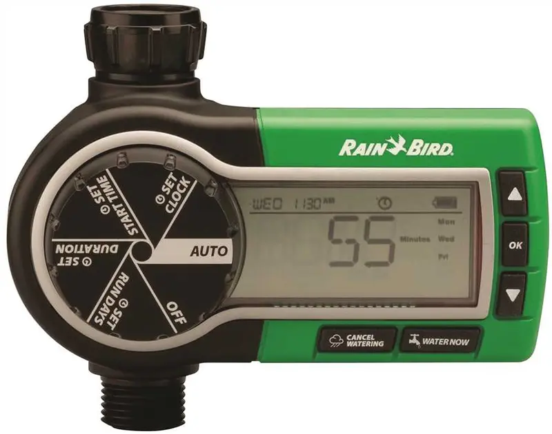 Rain Bird Electronic Hose Timer With Programmable Settings 1