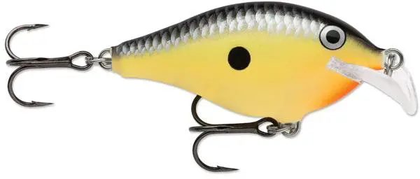 Rapala Scatter Rap Crankbait – 2-Inch Old School Finish 1