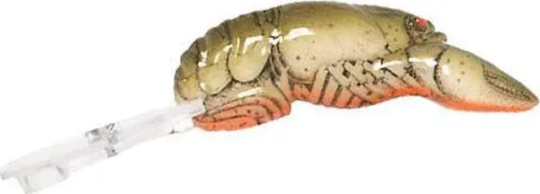 Reaction Big Craw 2 Soft Plastic Lure – 5- To 8-Inch Stream Craw Style 1