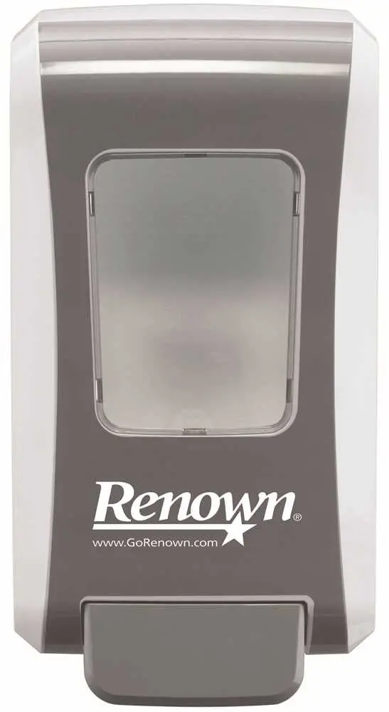 Renown® Fmx-20™ Wall-Mount Hand Soap Dispenser – White And Gray Finish 1