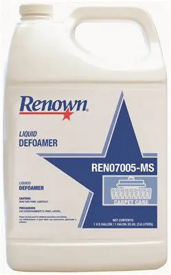 Renown Liquid Defoamer – 1-Gallon Industrial Strength 1