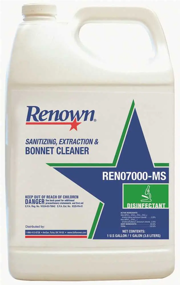 Renown® Sanitizing Extraction & Bonnet Cleaner – 1-Gallon Concentrate 1