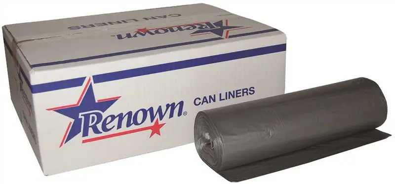 Renown Silver Can Liner – 40" X 48", 45-Gallon, 23-Micron 1