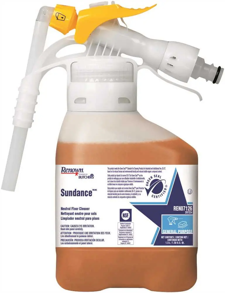 Renown® Sundance Neutral Floor Cleaner (Ready-To-Use) – 1.5L, Green Seal Certified 1