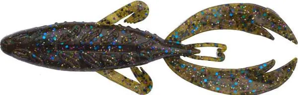 Rojas Fight Frog Soft Bait – 4-Inch Tilapia Magic, 7-Pack 1