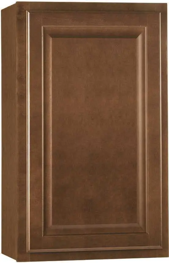 Rsi Hamilton Fully Assembled Wall Cabinet – Raised Panel, Café Finish, 18"W × 30"H × 12"D 1