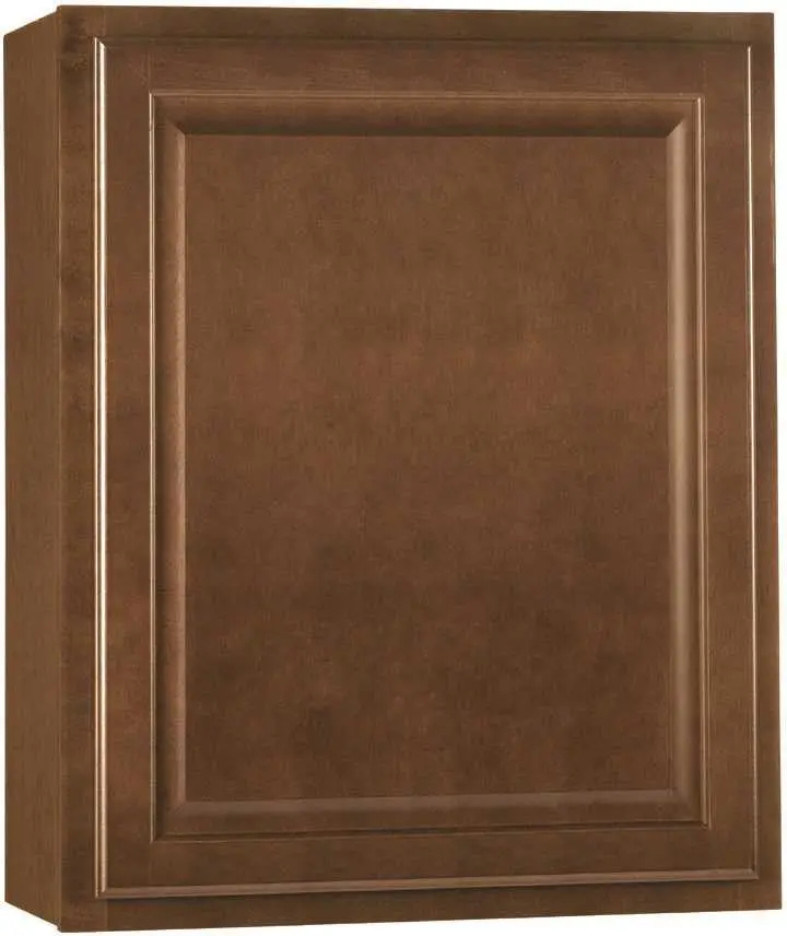 Rsi Hamilton Fully Assembled Wall Cabinet – Raised Panel, Café Finish, 24"W × 30"H × 12"D 1