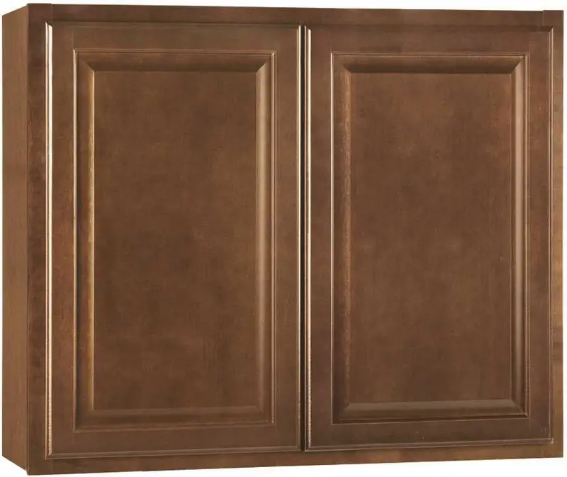 Rsi Hamilton Fully Assembled Wall Cabinet – Raised Panel, Café Finish, 36"W × 30"H × 12"D 1