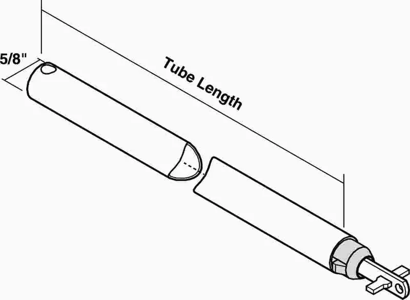 S-500 Series 29" Window Balance – 5/8" Diameter, Heavy-Duty Spiral Design 1